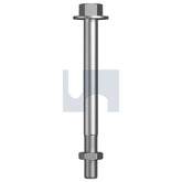 Hobsons - M16 x 180 Hot Dip Galvanised Hec Hex Washer Head Pole Step Stee (Pack Of 50)